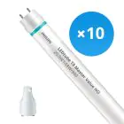 Lot 10x Philips Tube LED T8 MASTER Value (EM/Direct 230V) High Output 20.5W 3100lm - 840 Blanc Froid | 150cm - Équivalent 58W