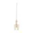 It's about RoMi Hanglamp Brussels Glas Goud | Geschikt voor 1x E14 